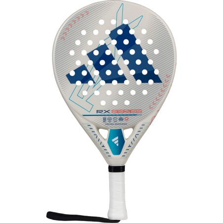 Raquette Padel ADIDAS RX SERIES LIGHT 3.4 (345 g) Gris / Bleu / Rouge 2025