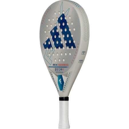 Raquette Padel ADIDAS RX SERIES LIGHT 3.4 (345 g) Gris / Bleu / Rouge 2025