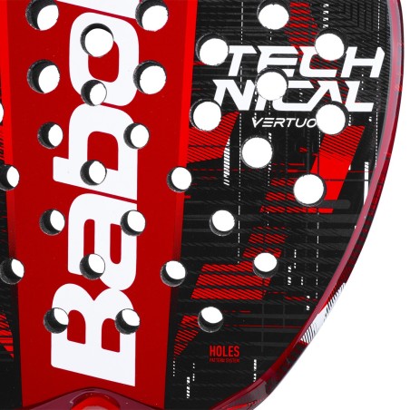 Raquette Padel BABOLAT TECHNICAL VERTUO JUAN LEBRON Rouge / Noir 2023