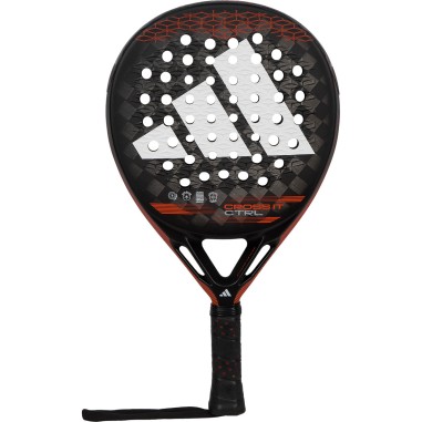 Raquette Padel ADIDAS CROSS IT CTRL (365g) Noir / Rouge AH 2024