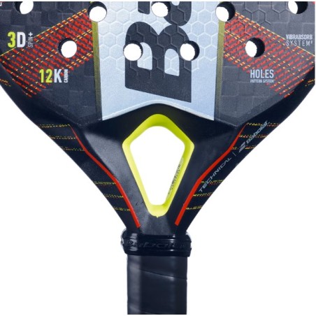 Raquette Padel BABOLAT TECHNICAL VIPER Rouge / Noir / Jaune (365 g) 2023