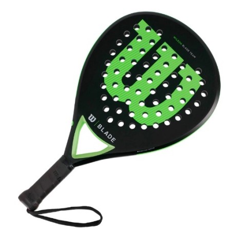 Raquette Padel WILSON BLADE TEAM V2 Noir / Vert  (370 g) 2023