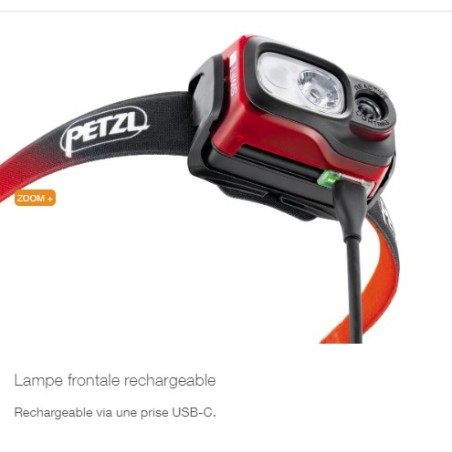 Frontale PETZL SWIFT RL 1100 Lumens Noire 2024