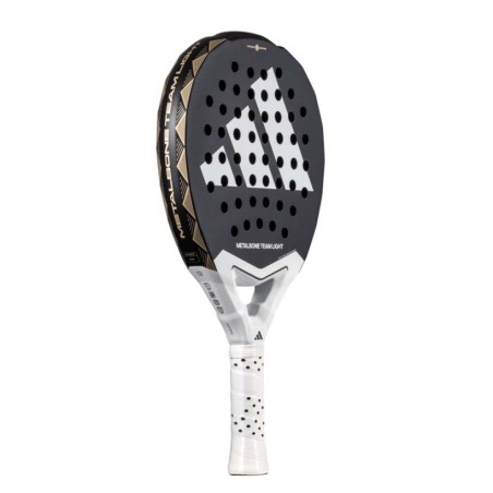 Raquette Padel ADIDAS METALBONE TEAM LIGHT Noir / Blanc / Or (355 g) 2025