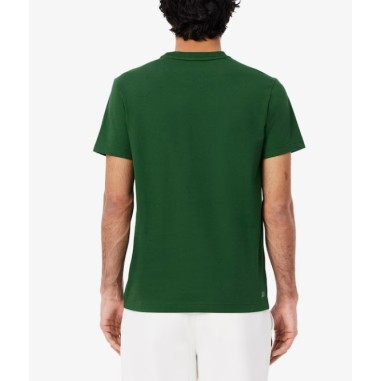 T-Shirt LACOSTE Homme ENNIS HERITAGE Vert /...