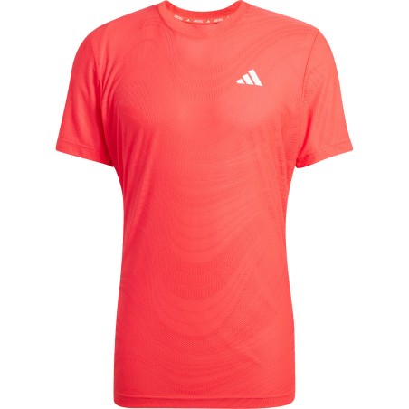 T-Shirt ADIDAS Homme FREELIFT PRO Rouge / Blanc PE 2025
