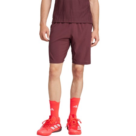 Short ADIDAS Homme ERGO GAMESET 7IN MIAMI Bordeaux PE 2025