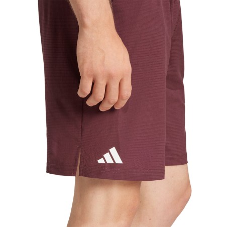 Short ADIDAS Homme ERGO GAMESET 7IN MIAMI Bordeaux PE 2025