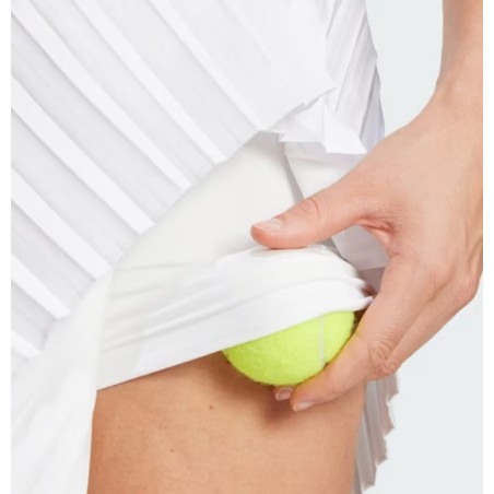 Jupe ADIDAS Femme PLISSÉE CLUB Blanc PE 2025