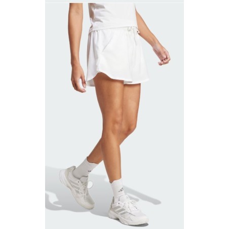Short ADIDAS Femme avec shorty CLUB SHORT Blanc PE 2025