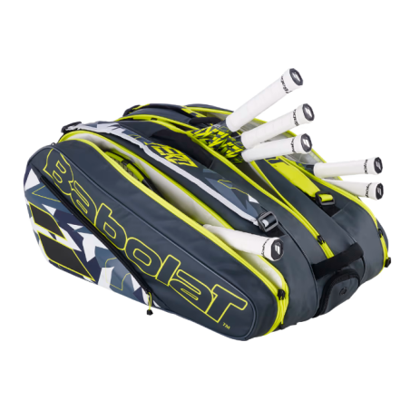 Thermo-Bag BABOLAT PURE AERO RHX 12 Gris / Jaune AH 2022