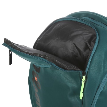 Sac à dos WILSON SUPER TOUR BACKPACK BLADE V9 Vert / Noir 2024