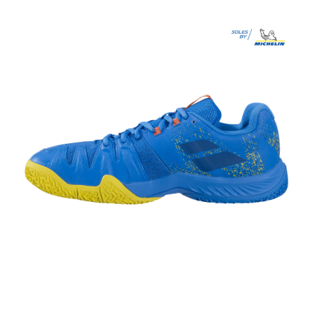 Chaussures Padel BABOLAT Homme MOVEA Bleu / Jaune / Orange PE 2024