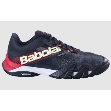 Chaussures Padel BABOLAT Homme JET PREMURA 2 Noir / Rouge PE 2025