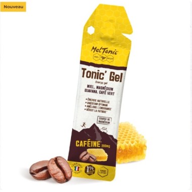 Gel MELTONIC BIO CAFEINE Miel Guarana / Café Vert  40gr 2025