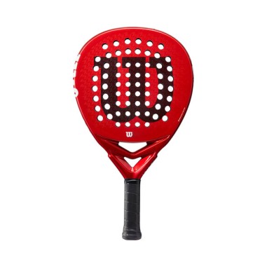 Raquette Padel WILSON BELA ELITE V2.5 Rouge / Noir / Blanc (365 g) 2025
