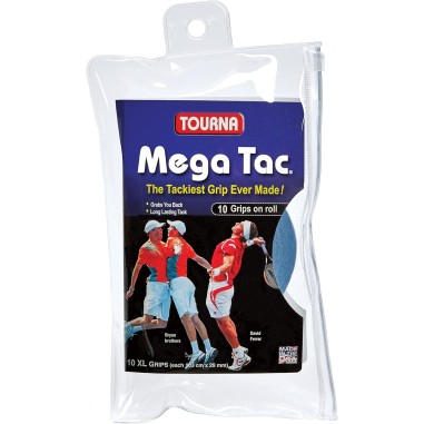 Grip TOURNA Mega Tac Grip Bleu x10