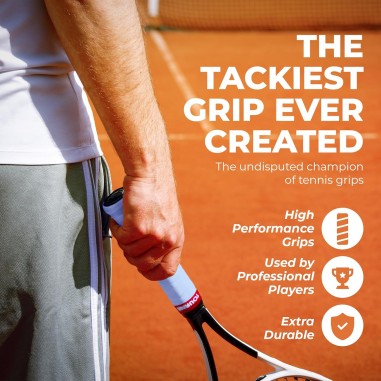 Grip TOURNA Mega Tac Grip Bleu x10