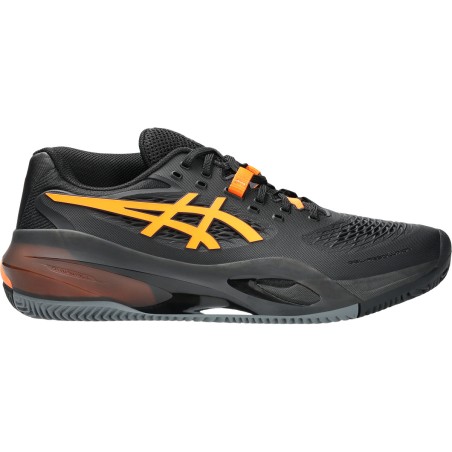 Chaussures ASICS Homme GEL-RESOLUTION X Terre Battue Noir / Orange PE 2025