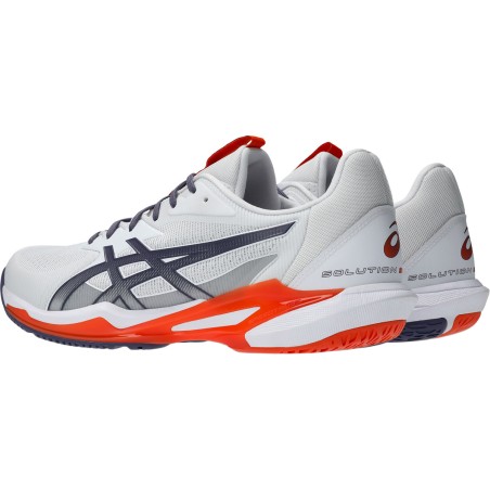 Chaussures ASICS Homme SOLUTION SPEED FF 3 Toutes Surfaces Blanc / Bleu PE 2025
