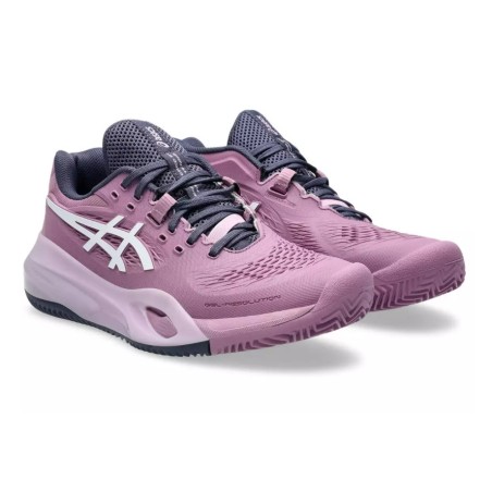 Chaussures ASICS Femme GEL-RESOLUTION X Terre Battue Violet PE 2025