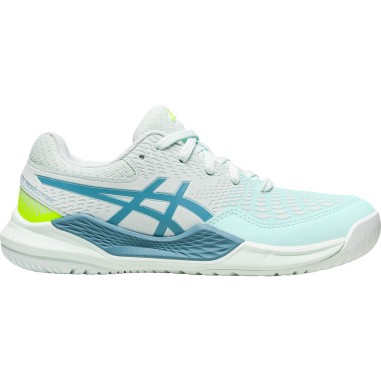 Chaussures ASICS Junior GEL-RESOLUTION 9 Toutes Surfaces Gris / Bleu AH 2023