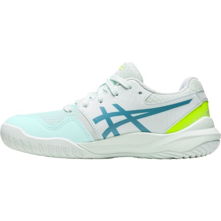 Chaussures ASICS Junior GEL-RESOLUTION 9 Toutes Surfaces Gris / Bleu AH 2023