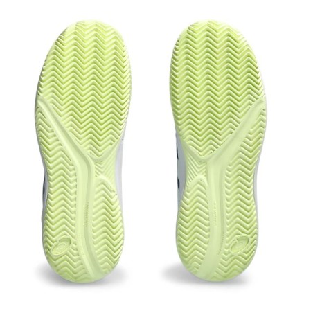 Chaussures ASICS Junior GEL-RESOLUTION 9 GS Terre Battue Vert  / Jaune PE 2024