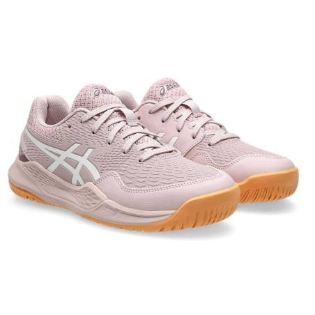 Chaussures ASICS Junior GEL-RESOLUTION 9 Toutes Surfaces Rose / Orange AH 2024