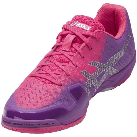 Chaussures ASICS Femme Gel-Blade 6 Indoor Rose / Violette AH 2017