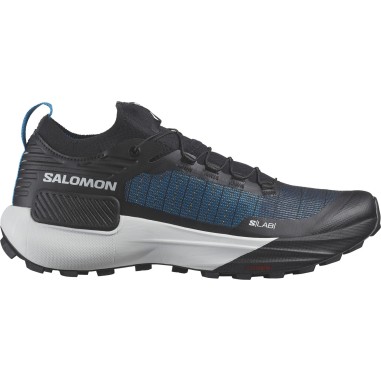 Chaussures Running SALOMON Homme SLAB GENESIS Gris / Bleu PE 2024