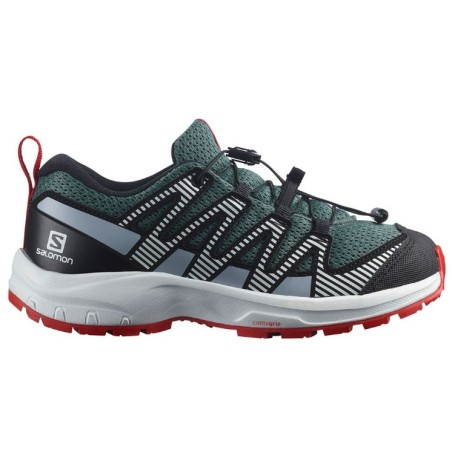 Chaussures Running SALOMON Junior XA PRO V8 Noir / Gris / Rouge AH 2023