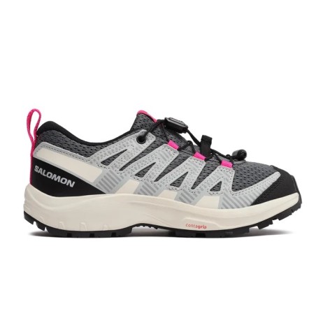 Chaussures Running SALOMON Junior XA PRO V8 Noir / Gris / Rose AH 2023