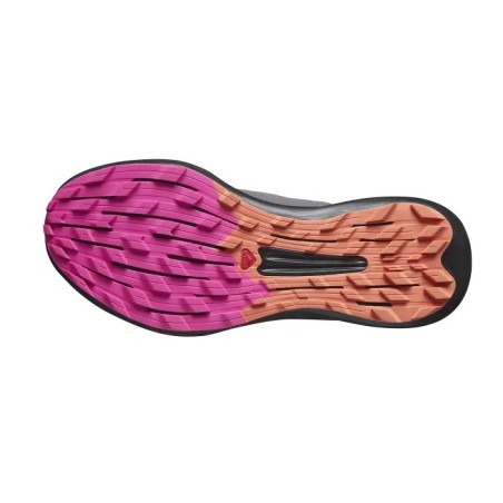 Chaussures Running SALOMON Femme PULSAR TRAIL PRO 2 Gris / Rose / Noir AH 2023