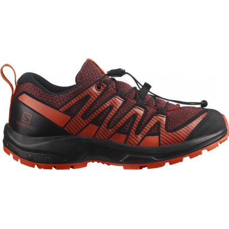 Chaussures Running SALOMON Jnuior XA PRO V8 J Noir / Orange AH 2021