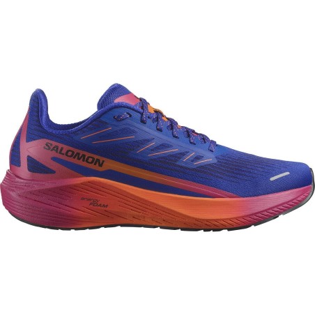 Chaussures Running SALOMON Femme AERO BLAZE 2 ISD Bleu / Rose PE 2024