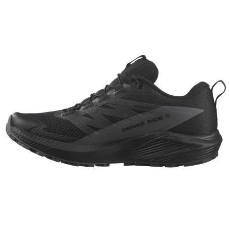 Chaussures Running SALOMON Femme SENSE RIDE 5 GTX Gris / Noir AH 2023