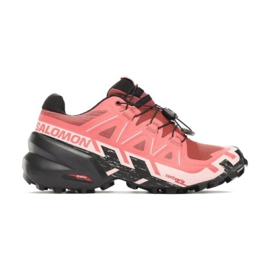 Chaussures Running SALOMON Femme SPEEDCROSS 6 Noir / Rose AH 2023