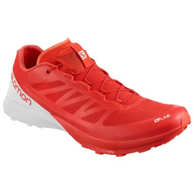 Chaussures Running SALOMON Homme SLAB SENSE7 Racing  Rouge PE 2019