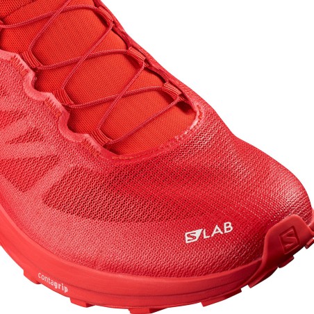 Chaussures Running SALOMON Homme SLAB SENSE7 Racing  Rouge PE 2019