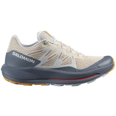 Chaussures Running SALOMON Femme PULSAR TRAIL Beige / Gris PE 2023
