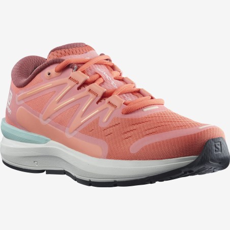 Chaussures Running SALOMON Femme SONIC 3 CONFIDENCE Corail / Blanc AH 2021