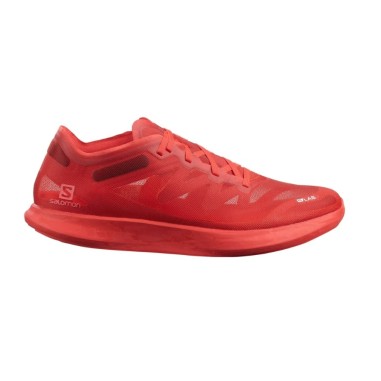 Chaussures Running SALOMON Homme SLAB PHANTASM Rouge 2021