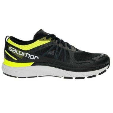 Chaussures Running SALOMON Homme SONIC RA MAX Noire / Jaune AH 2018