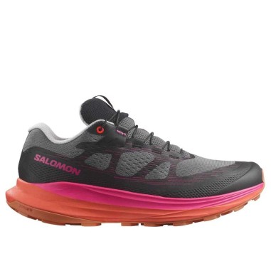 Chaussures Running SALOMON Femme ULTRA GLIDE 2 Noir / Rose / Orange AH 2023