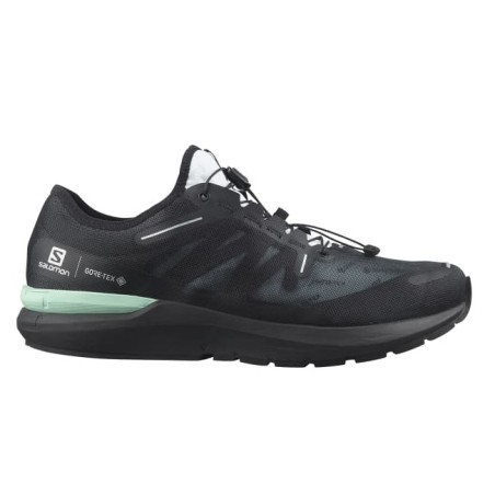 Chaussures Running SALOMON Mixte SONIC 4 GTX Noir/ Vert AH 2021