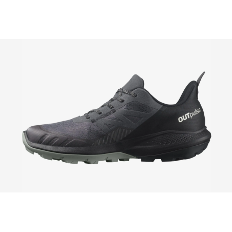 Chaussures Running SALOMON OUTpulse GTX Gris / Noir PE 2022