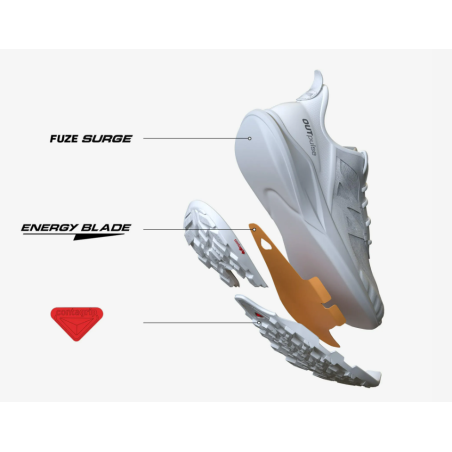 Chaussures Running SALOMON Homme OUTPULSE GTX Gris / Noir 2023