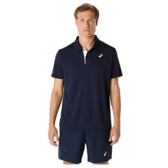 Polo ASICS Homme COURT POLO MIDNIGHT Bleu PE 2025