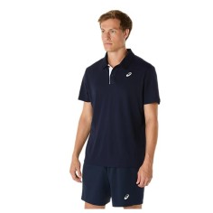 Polo ASICS Homme COURT POLO MIDNIGHT Bleu PE 2025 2